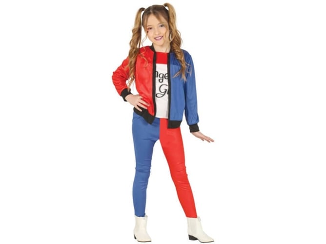 Disfraz de Niña DISFRAZZES Payasa Conflictiva (Talla: 10 a 12 anos)