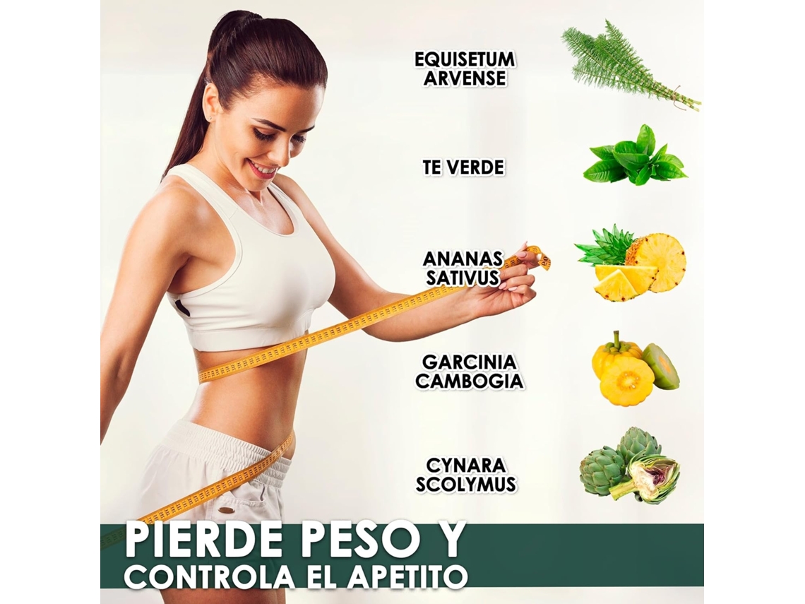 HEALTHY FUSION Poderoso Emagrecedor com Ação de Queima de Gordura Fórmula para Eliminar Gordura Localizada e Emagrecer 90 Cápsulas