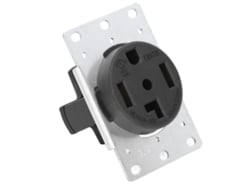 2026-conector De Corriente Hembra Industrial De 4 Agujeros Estándar Ee.uu. 30a 125v/250v