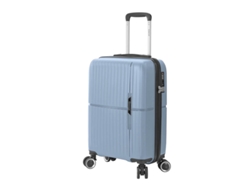 Maleta de cabina / Trolley 55cm 4 ruedas Bz5754 Azul Claro Benzi