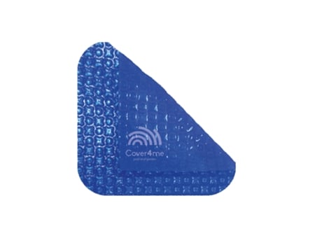 Cobertor Térmico COVER4ME Azul Oscuro Burbuja Diamante OXO 500 Micras Ancho 3,00m x Largo 11,00m sin Ribete