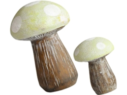 Figuritas De Setas De 2 Piezas, Modelos De Setas De Resina, Adornos De Jardín, Setas Decorativas Para Exteriores,