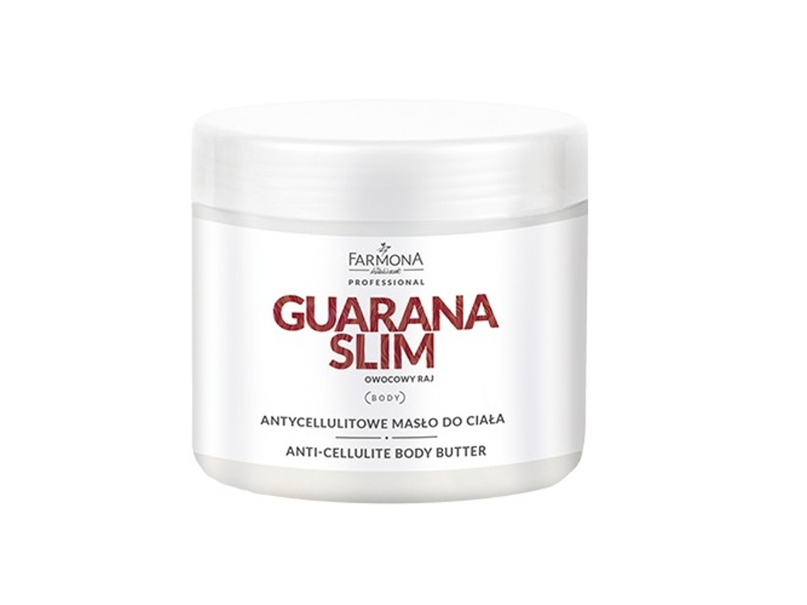Masaje De Manteca Corporal Anticelulítica Farmona Guarana Slim, 500 Ml.