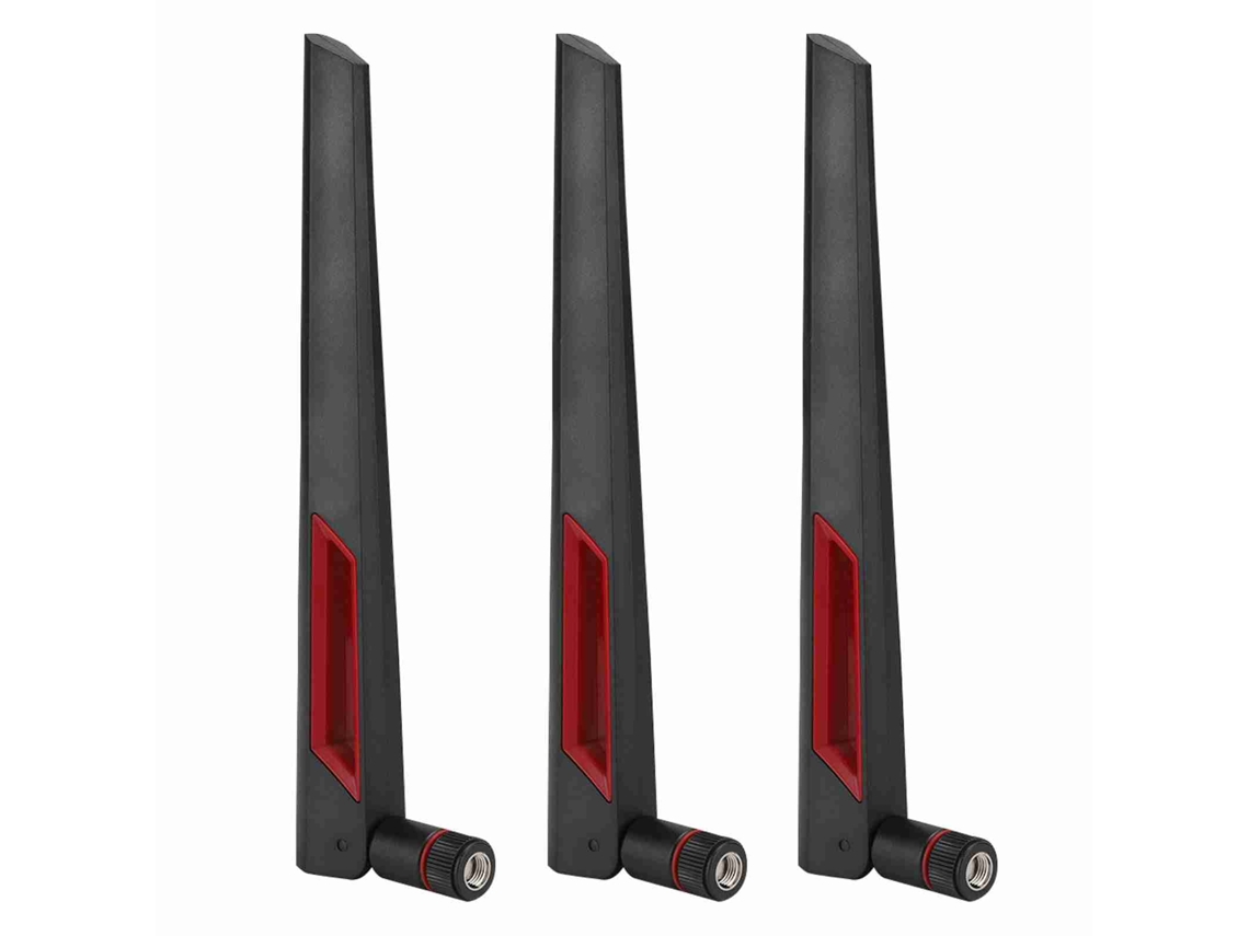 3 Pcs Antena De Router De Alta Ganancia Sma 8dbi De Doble Banda 2.4g/5.8g Para Asus Ac68u Ac88u Ac66u