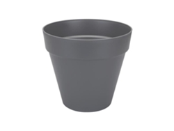 ELHO Vaso Redondo Loft Urban Ø 25 Cm Cinza Antracite