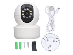 Cámara De Seguridad Ptz Inteligente 1080p Con Visión Nocturna, Wifi Y Comunicación De Voz Bidireccional.