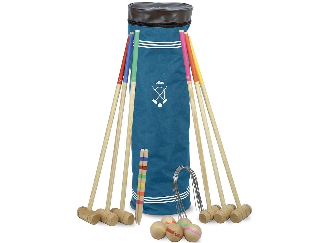 Jogo de Mesa VILAC 6 Players Large Croquet Set (4 Anos)