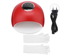 Lámpara De Uñas Led Uv De 84 W, Secador De Esmalte De Uñas Con Guantes, Herramienta De Manicura Artística