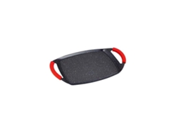 Plancha de Inducción 47Cm Con Revestimiento de Piedra Negro-THULOS