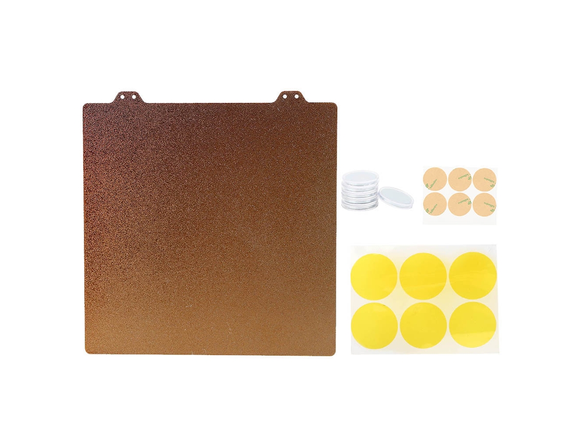 Hoja De Acero Para Muelles Con Revestimiento Pei Stellar Gradient De Dos Capas + 6 Pegatinas Magnéticas De 220 Mm