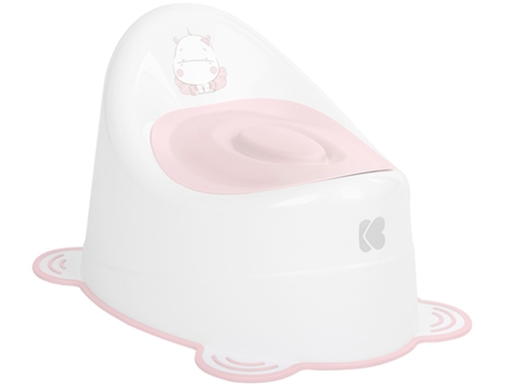 Orinal Infantil Antideslizante Hippo Rosa KIKKA BOO
