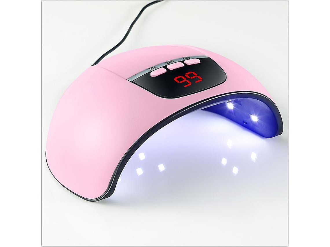 Lámpara secadora de uñas UV LED de 54 W con 3 temporizadores y sensor automático LY EBIKE (no aplicable)