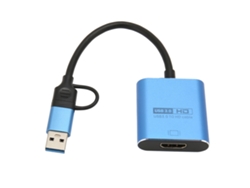 Adaptador Convertidor Usb 3.0/usb C A Interfaz Multimedia Hd 1080p Para Windows, Android Y Os X.