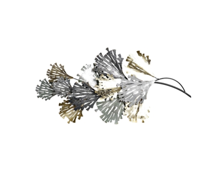 Decoración De Pared Dkd Home Decor Gris Dorado Metal (65 X 10 X 134.6 Cm)