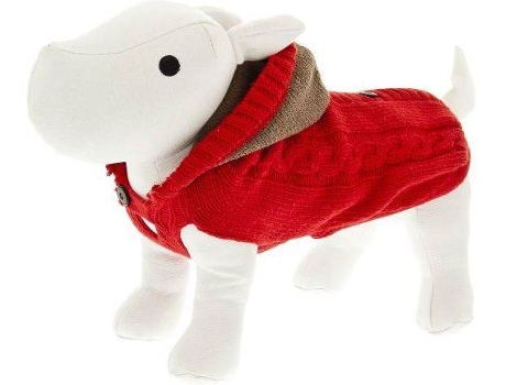 Ropa para perros FERRIBIELLA Jersey con botones 20 cm Lana