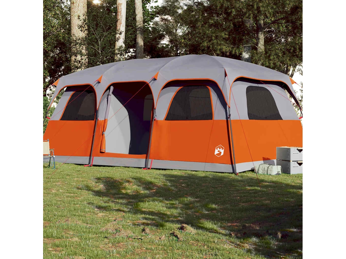 Tienda De Campaña Familiar Para 10 Personas Impermeable Gris