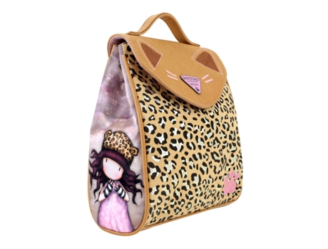 Mochila Casual Gorjuss Leopard 23 x 11 x 27 cm