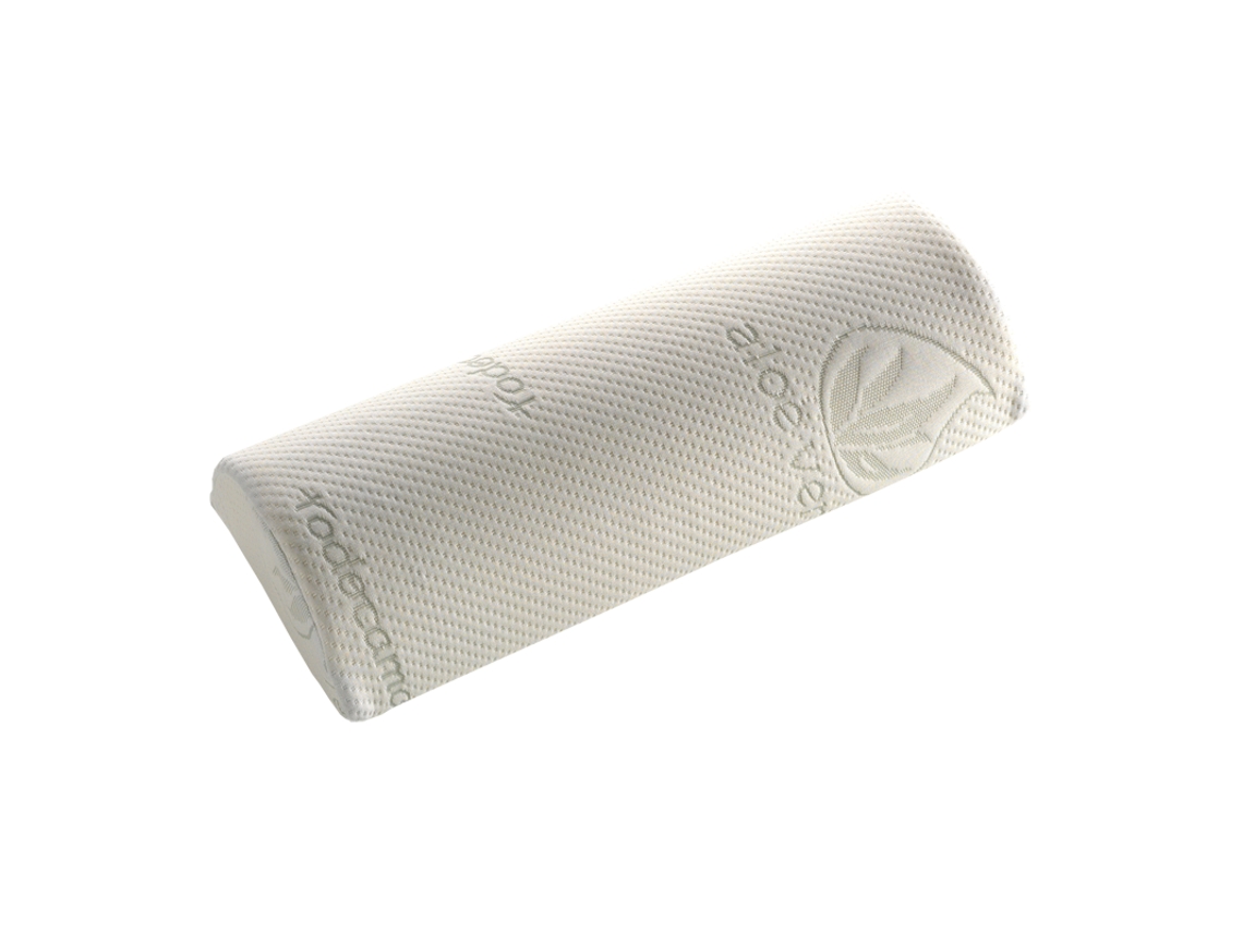 Almohada Lumbar Roll Firmeza Media-Alta (49x20x10 cm) TODOCAMA