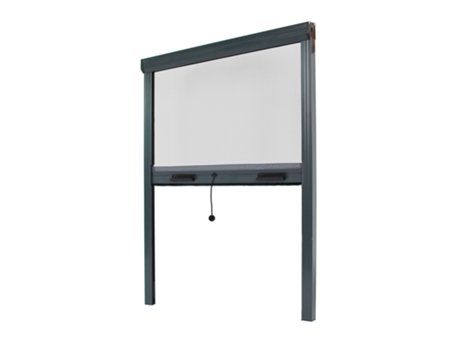 Mosquitera Estor Recortable Alum - An 100xAl 160 cm - Gris - Unit