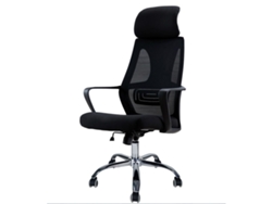 Silla de Oficina TOP E SHOP FOTEL NIGEL CZERŃ Negro