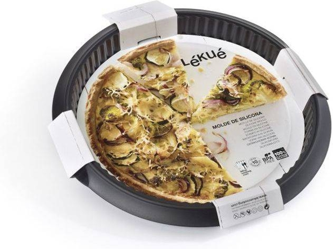Molde para Tartas LÉKUÉ Quiche en Silicona
