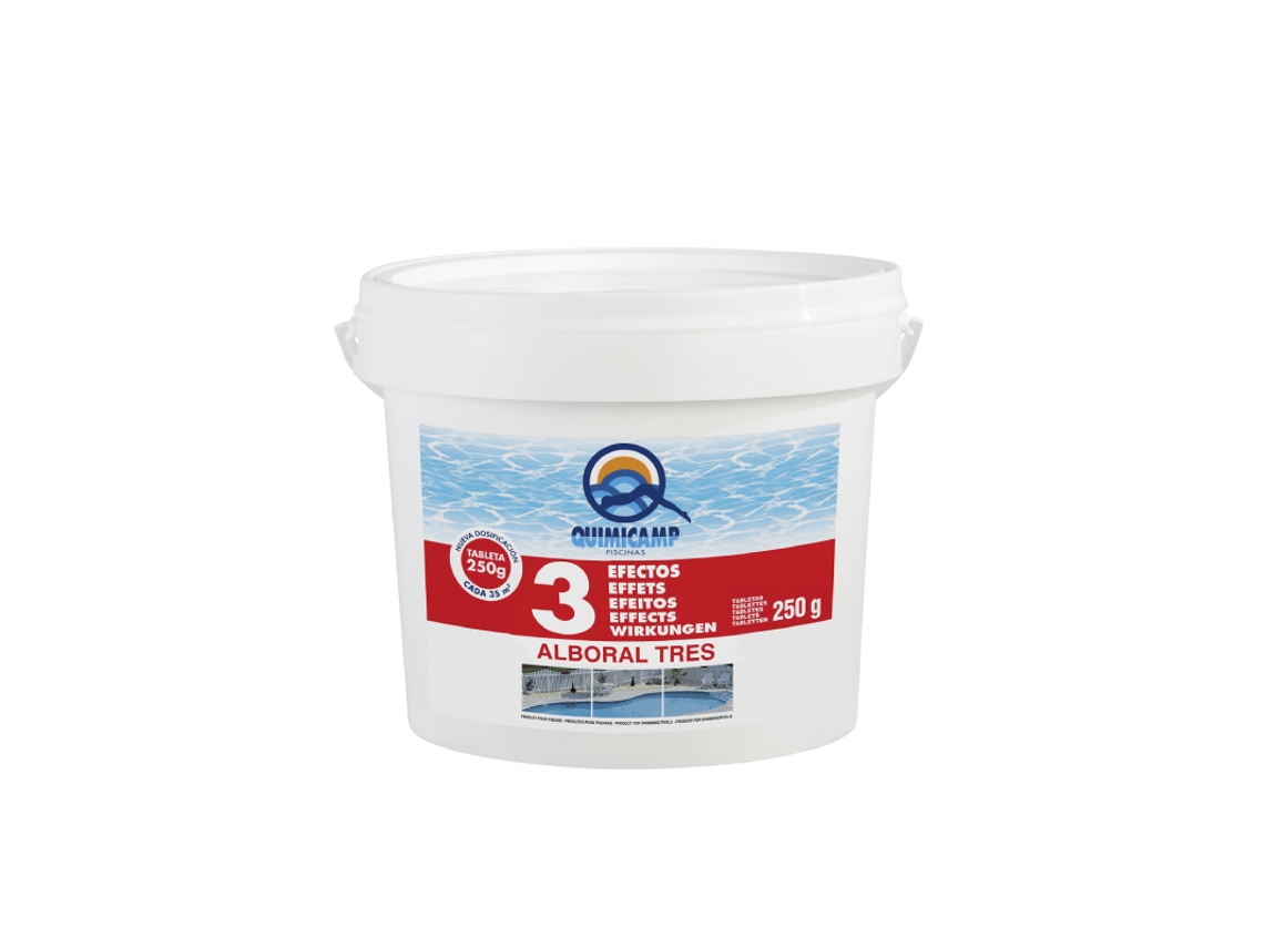 Cloro 3 acciones sb 250g 10 kg