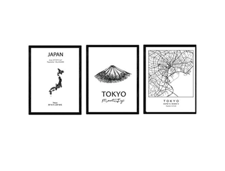 Pack de Poster NACNIC Paises y Monumentos (A3)