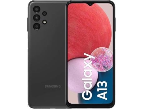 Smartphone SAMSUNG Galaxy A13 SM-A137F 16,8 cm (6.6) SIM doble Android 12 4G USB Tipo C 4 GB 128 GB 5000 mAh Negro