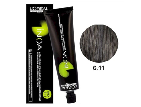 Tinte para el Pelo LOREAL Inoa 6.11 sin Amoniaco