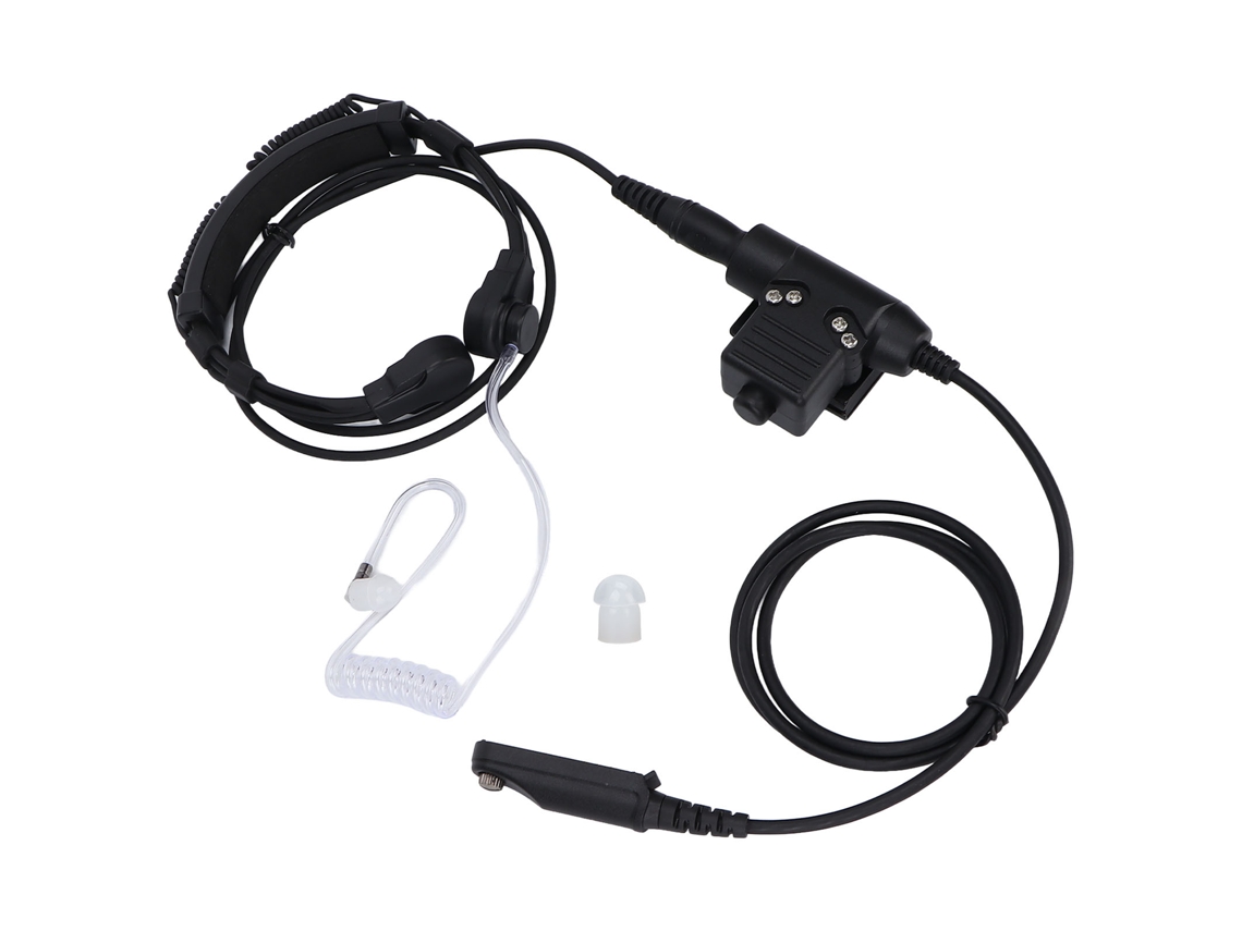 Auriculares Baofeng U94 Ptt Con Reducción De Ruido Ajustable Y Control Para El Cuello Para Radios.