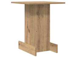 Mesita auxiliar | Mesa auxiliar | Mesa para salón, roble artesanal, 44,5 x 45 x 55 cm