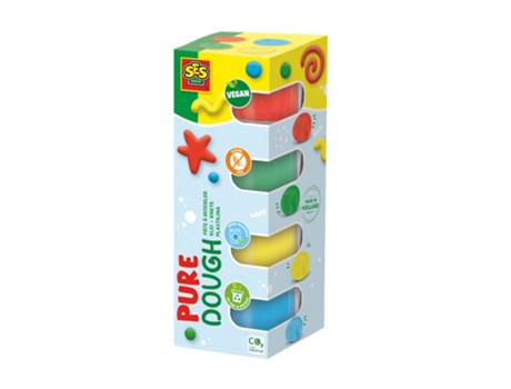 Plastilina SES Sentirse Bien Puro 4X90G Masa 00511