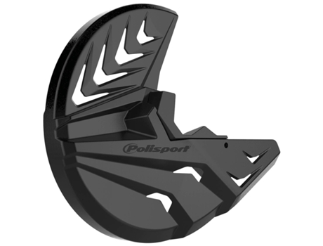 Protector Disco&Horquilla Polisport Inferior Yamaha Yz125/250/250F(08-23) 450F(08-22) 250Fx/450Fx(16-23) Negro