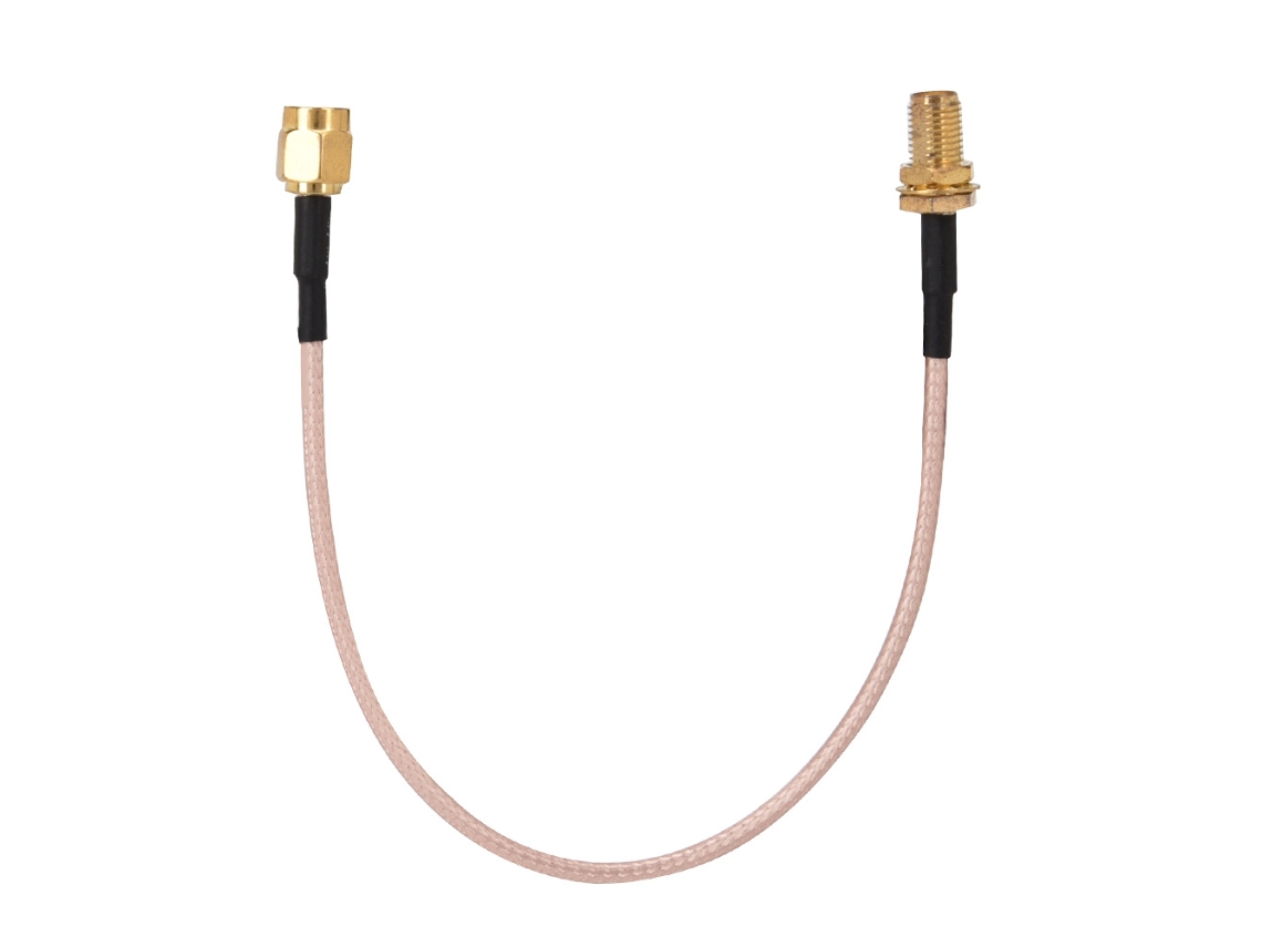 Cable coaxial de antena RF (extensión de adaptador SMA macho a hembra)