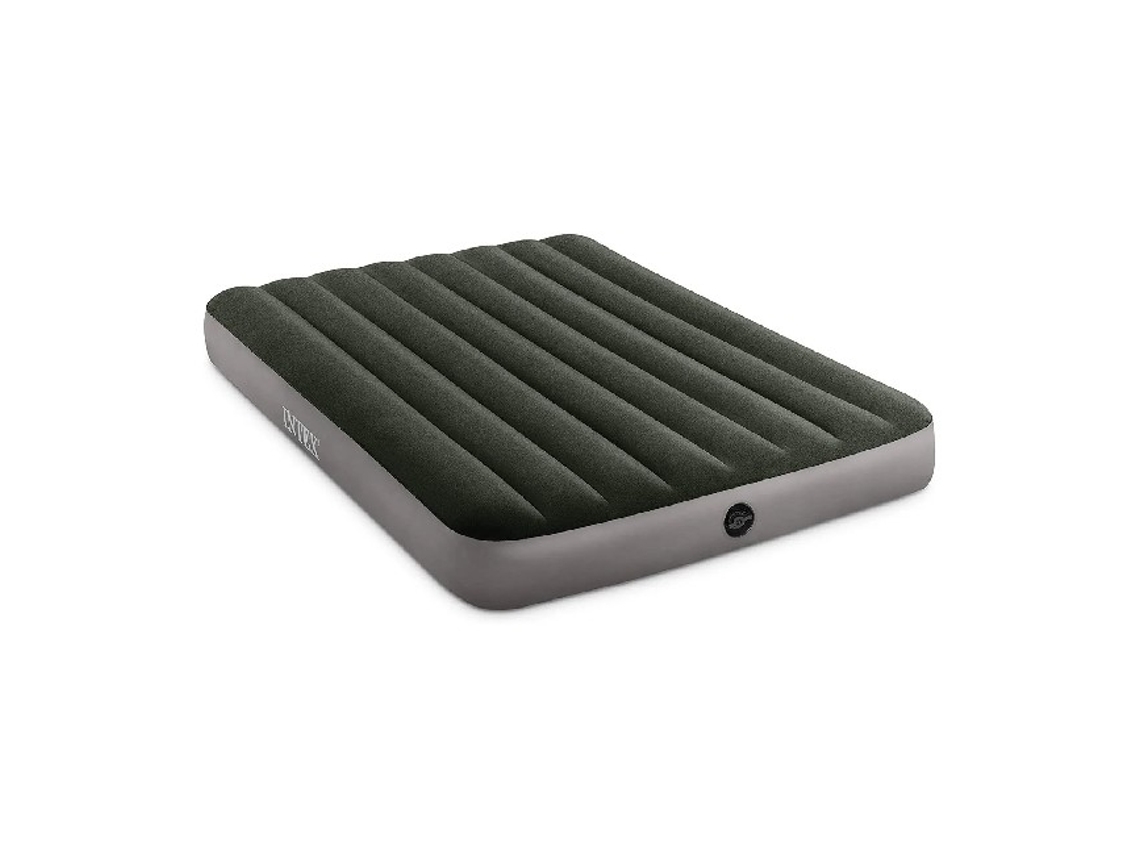 Colchón INTEX Cuadrado y Medio Prestige Downy (PVC - Verde - 137x191x25 cm)