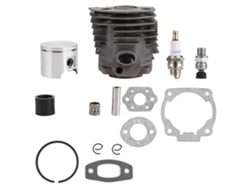 Kit de cilindro y pistón de 46 mm con junta para motores Husqvarna 50, 51 y 55