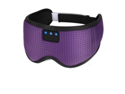 YEMAESRE Seda Bluetooth Púrpura Auricular Antifaz para Dormir Música
