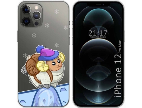 Carcasa iPhone 12 Pro Max (6.7) TUMUNDOSMARTPHONE Cabra Multicolor