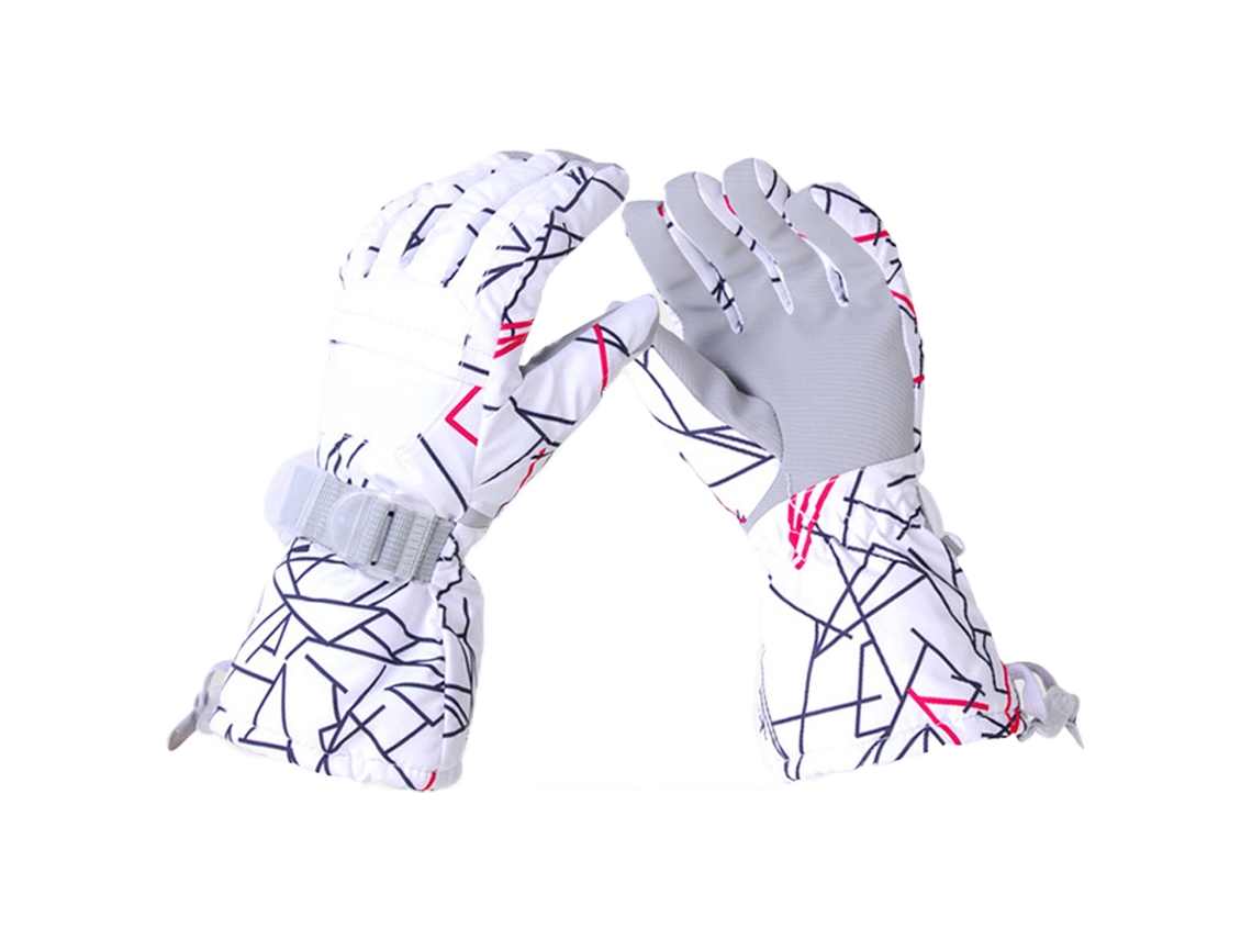 Guantes de esquí impermeables y acolchados para snowboard e invierno