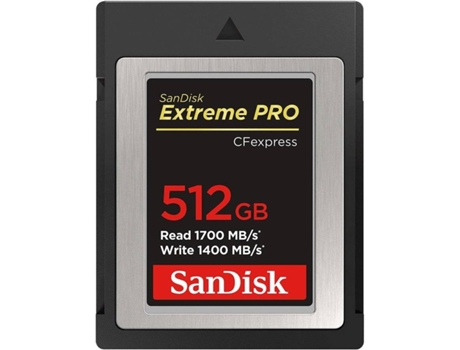 Tarjeta de Memoria Micro SDXC SANDISK Extreme Pro (512 GB - 1700 MB/s)