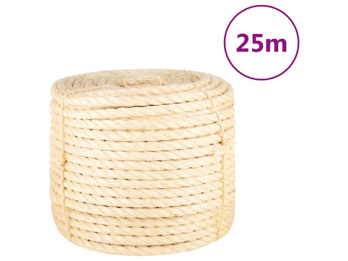 Cuerda 100 Sisal 14 Mm 25 M
