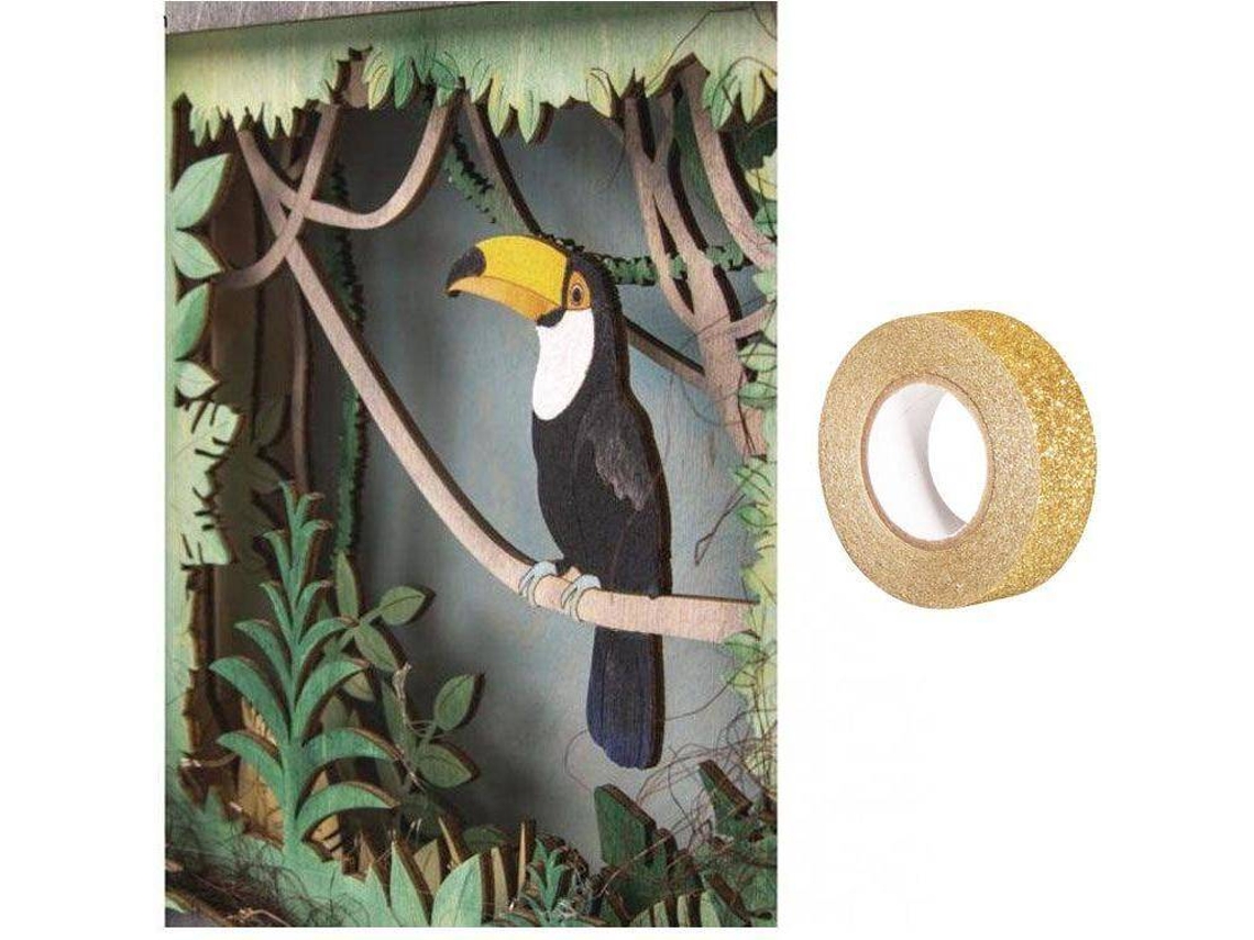 Marco RAYHER (Dorado - Madera - 24x24x6.5 cm)