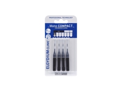 Cepillo Interdental ELGYDIUM Compact Mono Preto Pack 4x