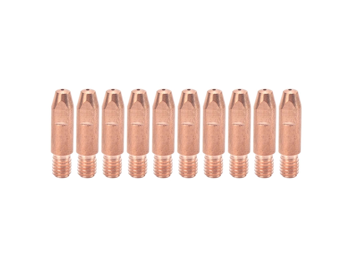 10 Puntas De Contacto M6, Boquilla Conductora, Accesorios Para Soldador, 24akx1mm