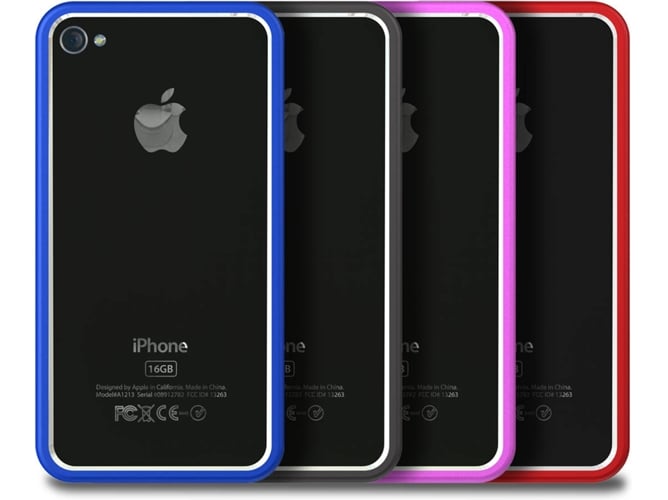 Funda iPhone 4 XTREMEMAC Thin Border IPP-BO5-33 Rosa