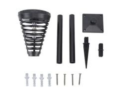 Luces solares para caminos, IP65, resistentes al agua, decorativas para jardín y patio exterior.