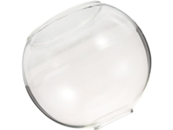 Lámpara Colgante De Globo De Cristal De Doble Orificio De 20 Cm Para Sala De Estar, Dormitorio U Oficina - Fácil Instalación