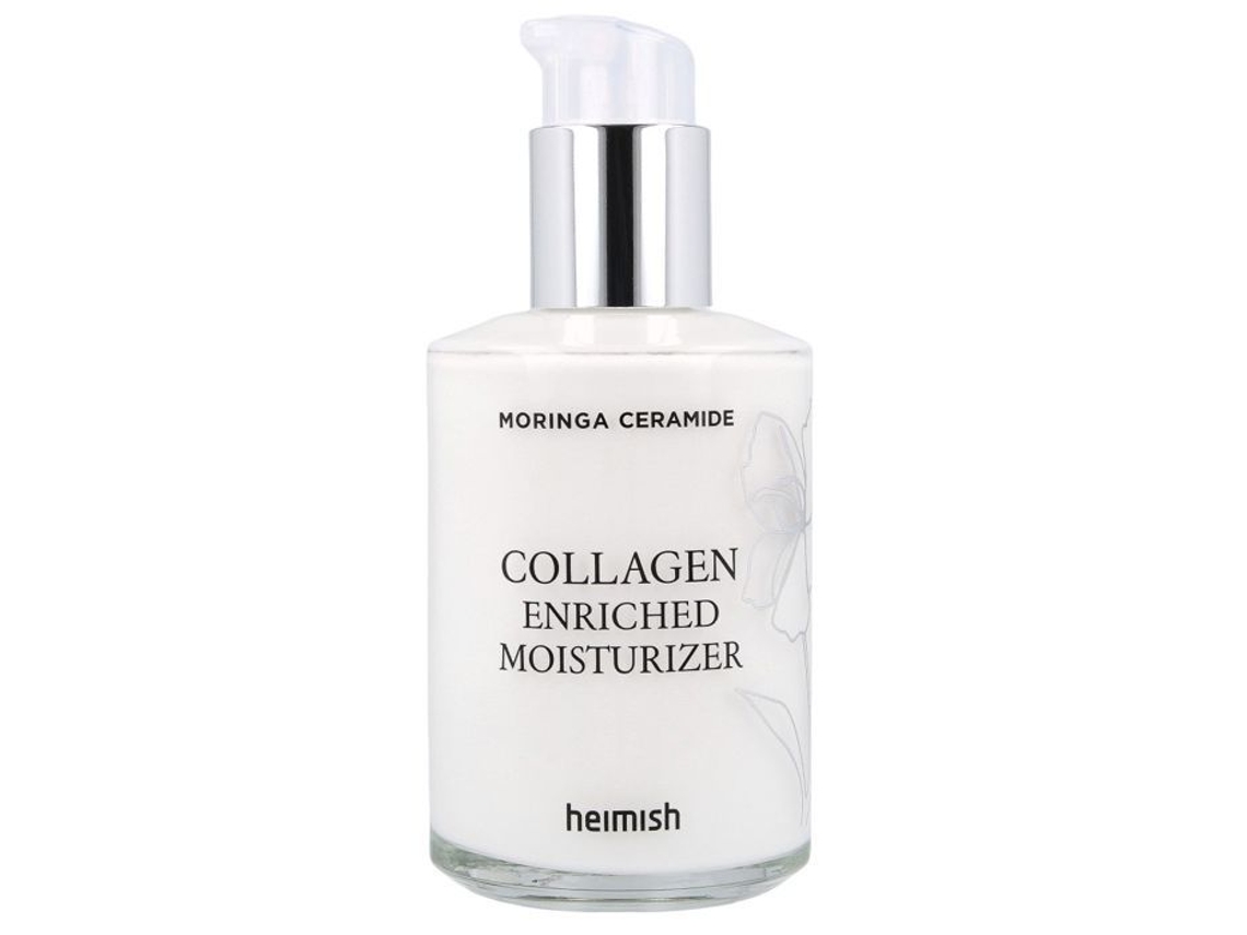 Emulsión facial hidratante con ceramidas de moringa y colágeno (120 ml) Heimish