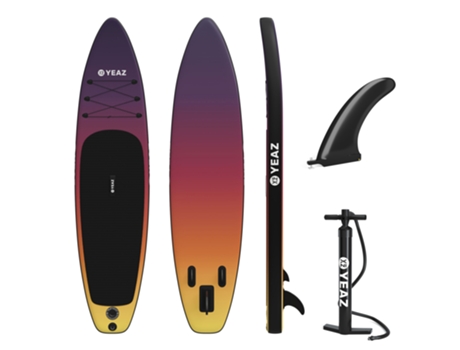 Conjunto de Paddle Surf YEAZ Sunset Beach Exotrace Pro (305x78x15 cm)