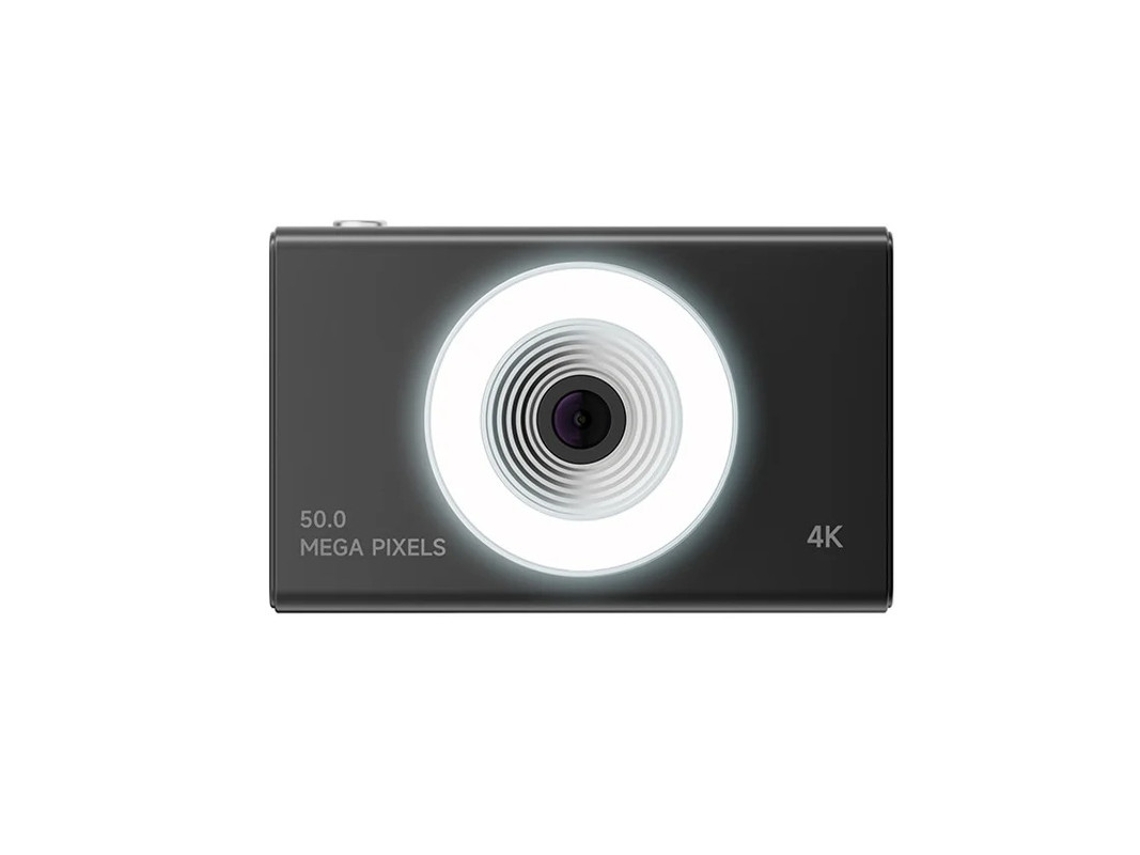 Cámara digital Yizhood 4K HD con zoom de 8x y luz prediseñada ajustable para principiantes
